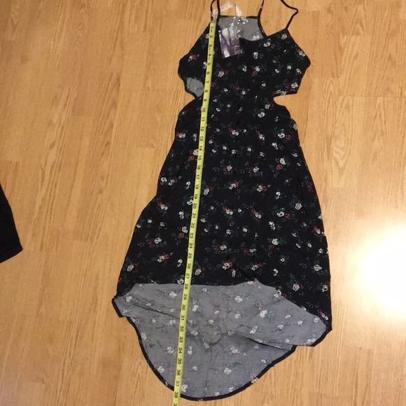 Floral HighLow Dress w/ Cutouts Urban Outfitters S - Picture 4 of 6